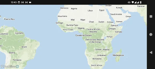 TestMapLibreの実行結果
