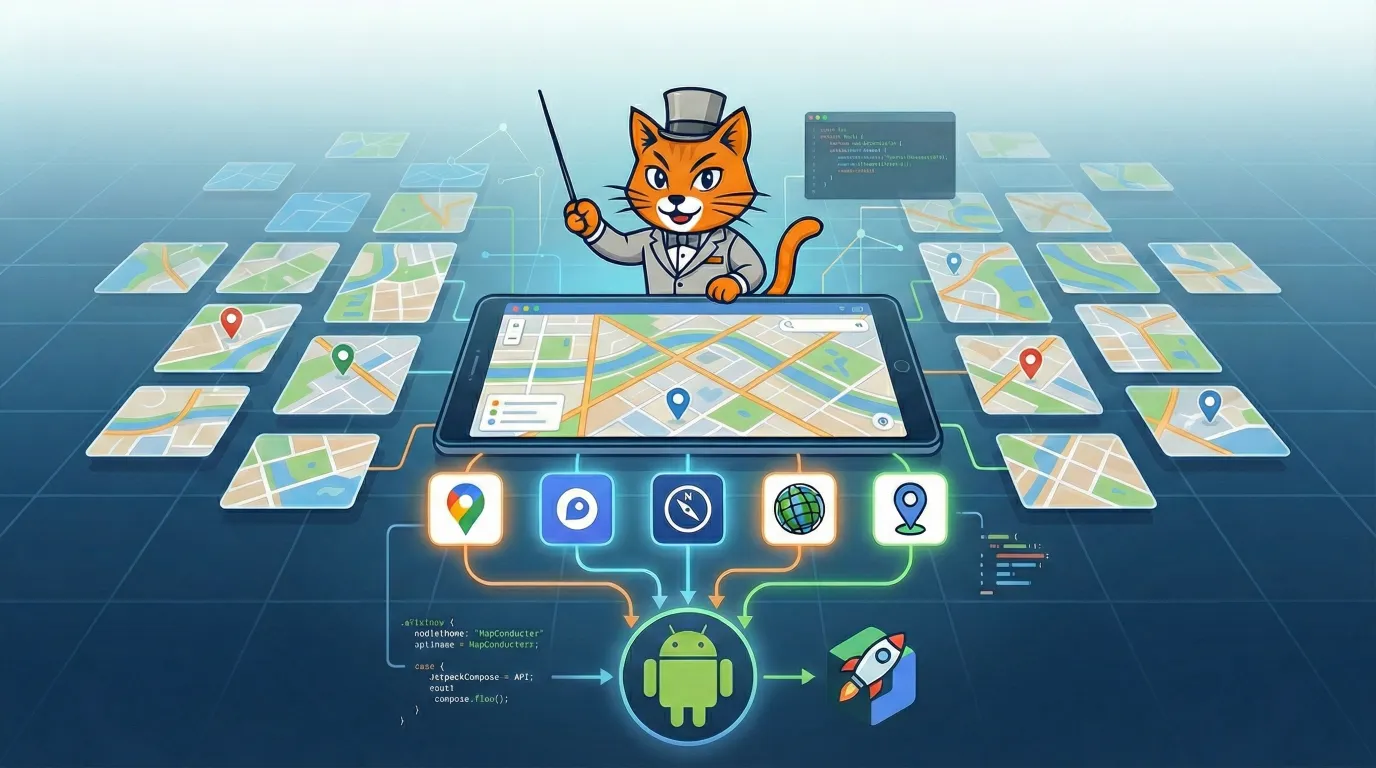 MapConductor — a unified Android maps SDK that lets you work with multiple map providers through a single API